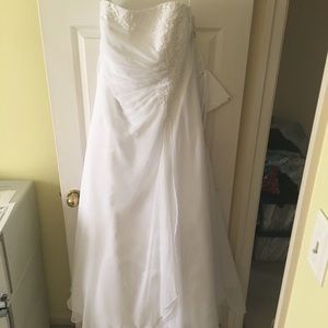 David’s Bridal wedding dress